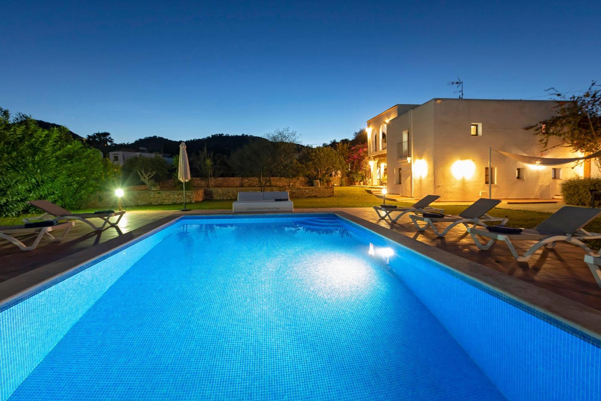 Villa In San Jose Sleeps 10 - Sa Vinya Exterior photo